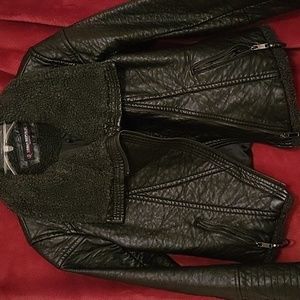 Urban Republic Black Faux Jacket